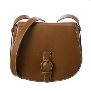 Sam Edelman Hallie Leather Saddle Bag Brown Like New Beautiful Bag